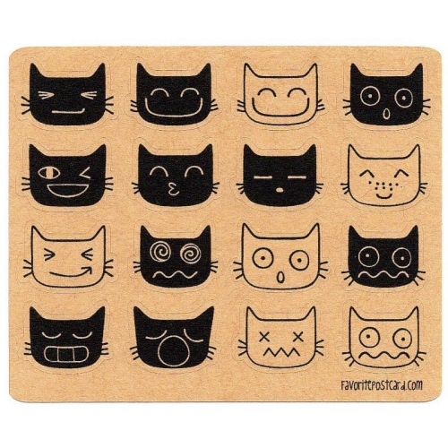 sticker sheet | cats