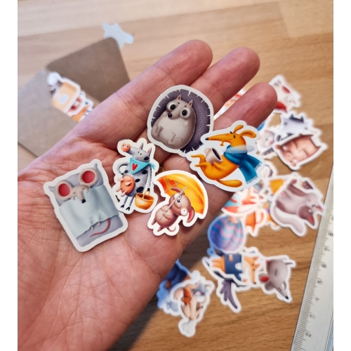 Funny animals | sticker set