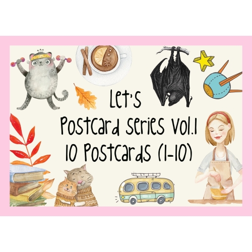 Postcard  Set of 10 Postcards: „Let's...“ series, vol 1