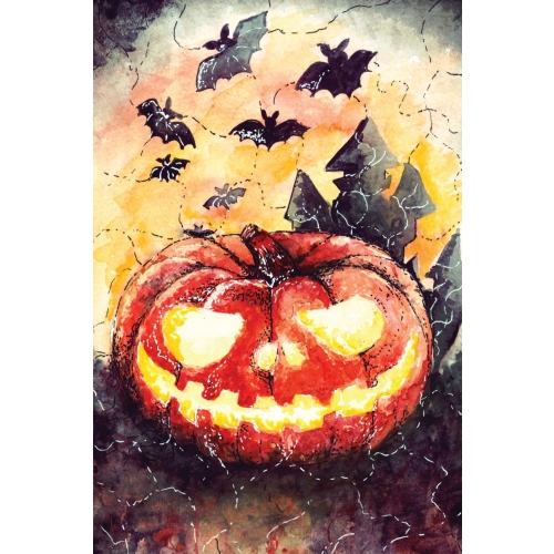 Postcard #1121: Halloween postcard