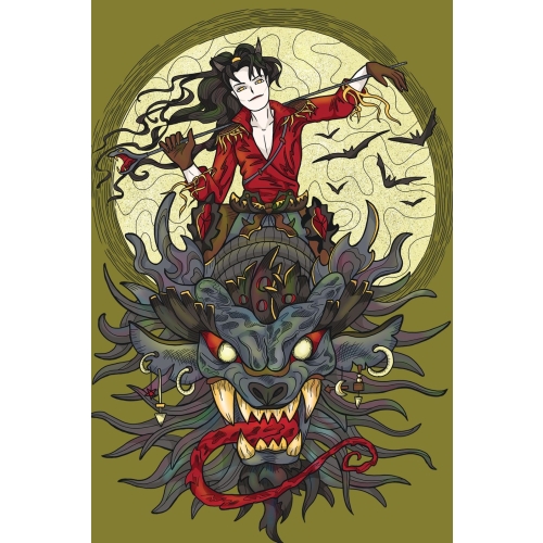 Fantasy postcard | Dragon