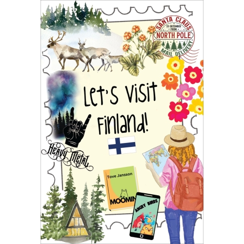 Let's visit Finland! | Postcard series